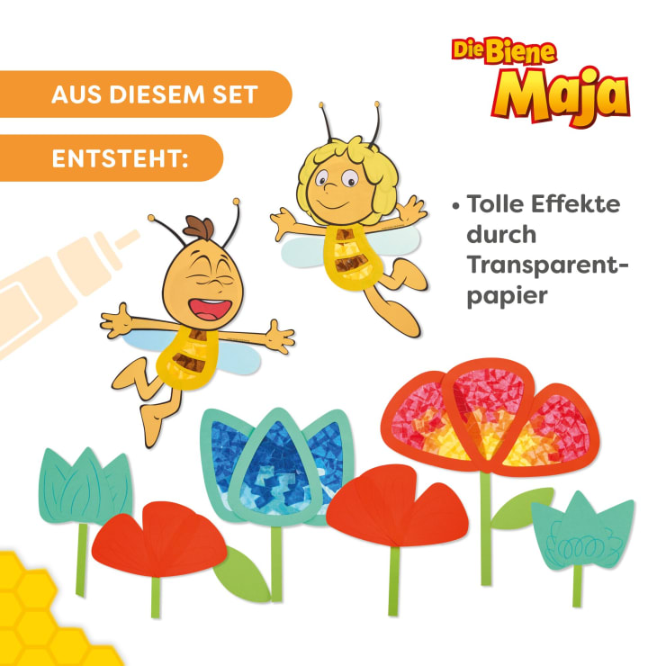 Craft Set – First Gluing Window Art with Maya the Bee