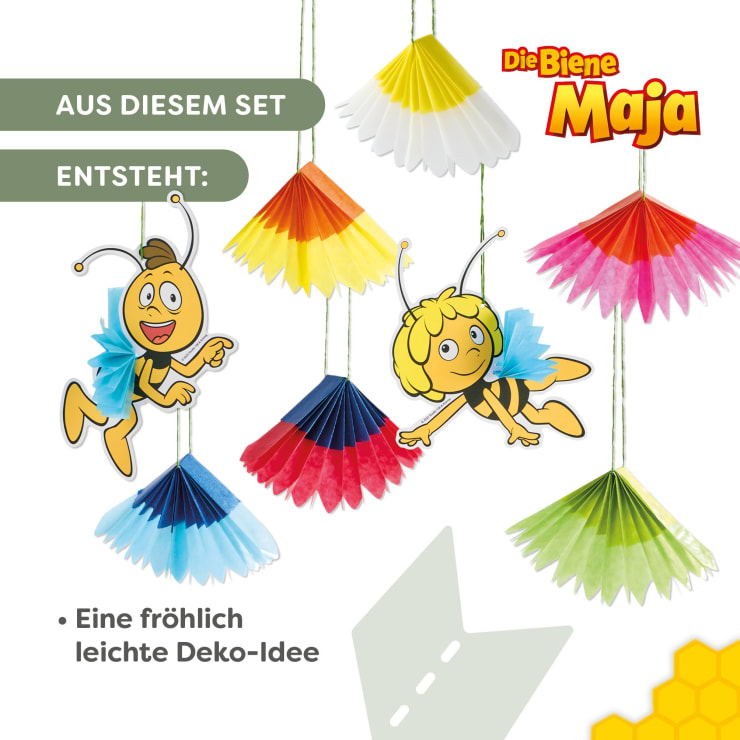Sachenmacher Erstes Falten Die Biene Maja, Bastelset, 8 St., ab 3 J.