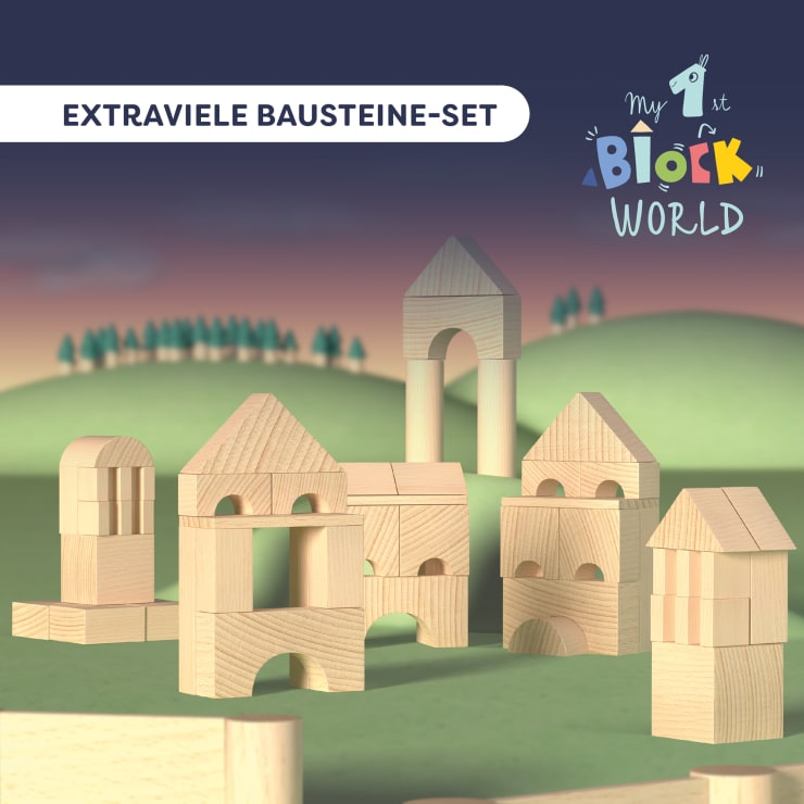 My 1st Block World – Core Shapes Building Blocks