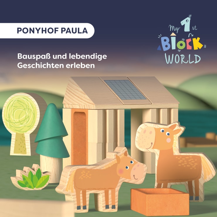 My 1st Block World – Ponyhof Paula