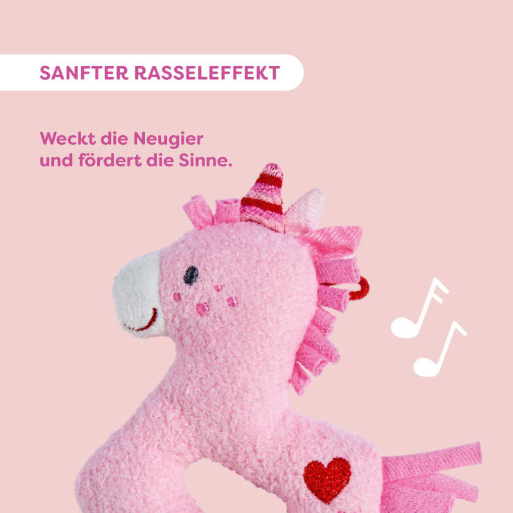 Greifling Einhorn Glitzerglück