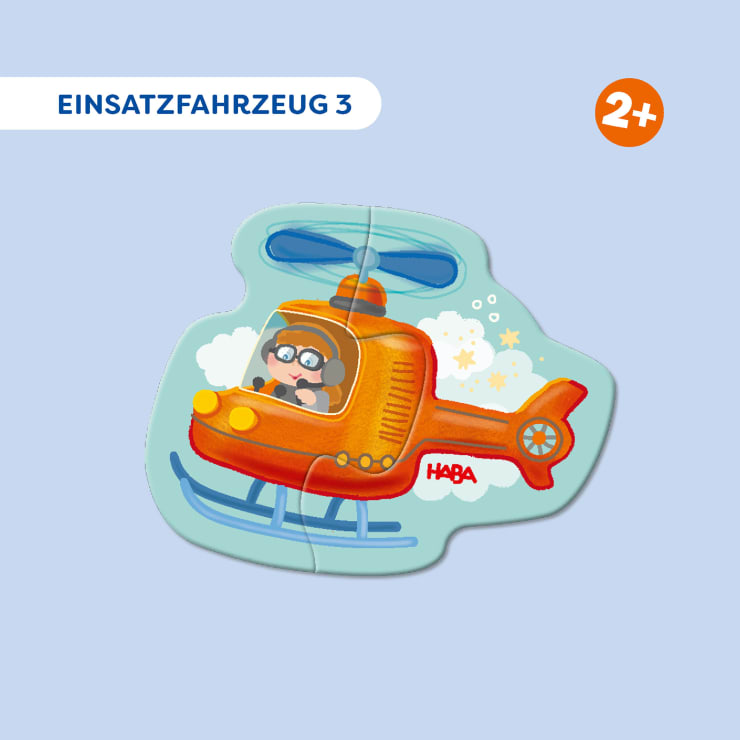 4 Erste Puzzles - Einsatzfahrzeuge