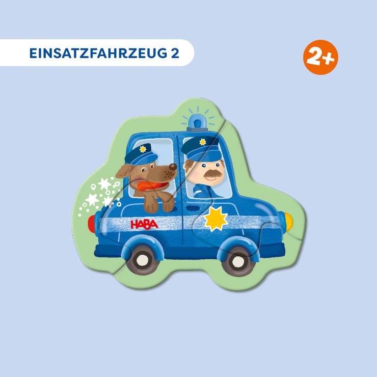 4 Erste Puzzles - Einsatzfahrzeuge