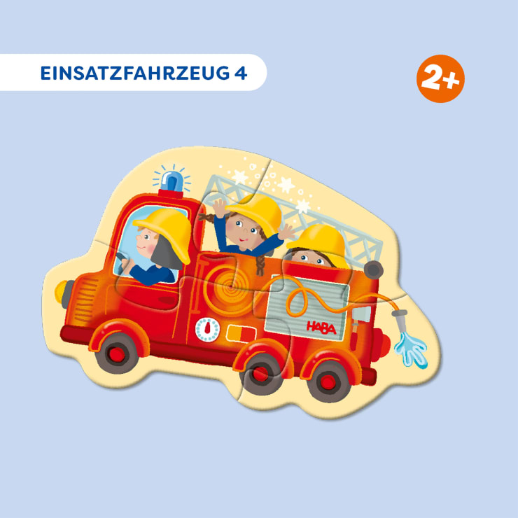 4 Erste Puzzles - Einsatzfahrzeuge