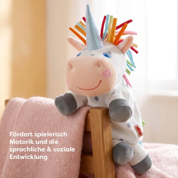 Handpuppe Einhorn
