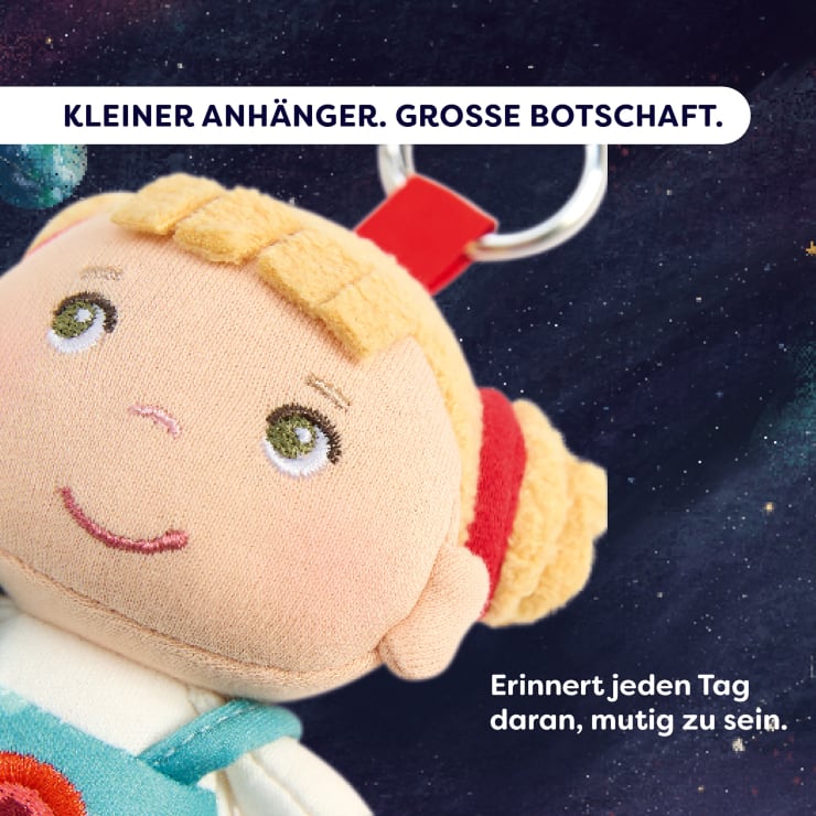 Schlüsselanhänger Mini‑Puppe Tilli