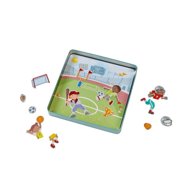 Magnetspiel-Box Sportarten