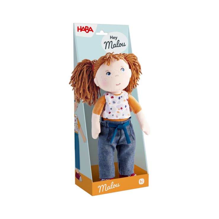 Stoffpuppe Malou, 30 cm