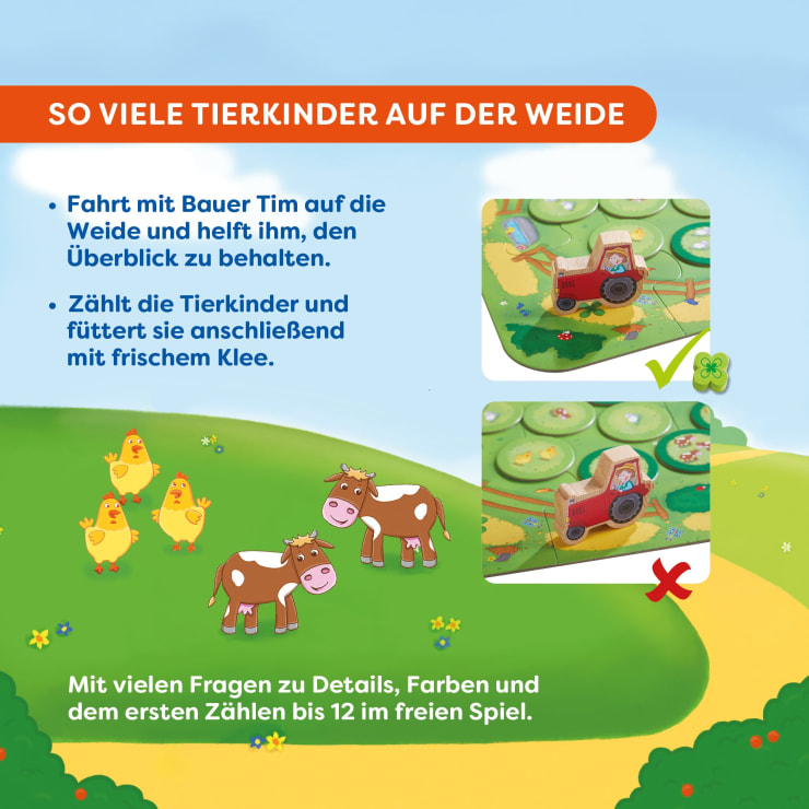 Meine ersten Spiele – Zähl mal!, Lernspiel Zahlen, ab 2 Jahren