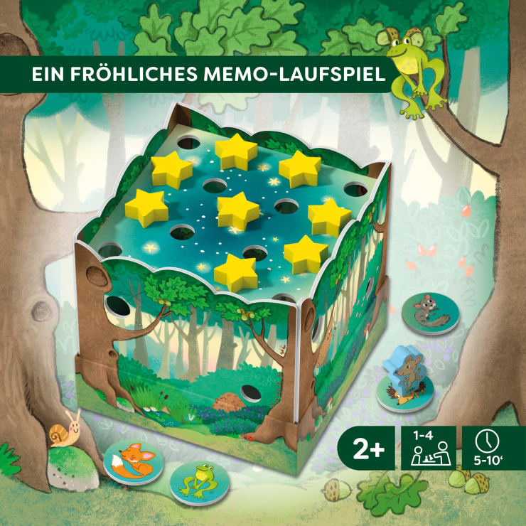 Meine ersten Spiele - Waldfreunde, Memo-Spiel, ab 2 Jahren