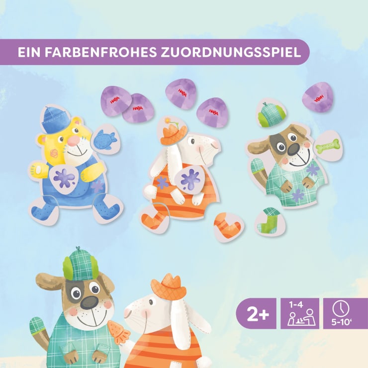 Meine ersten Spiele to go – Meins oder deins?, Zuordnungsspiel, ab 2 J