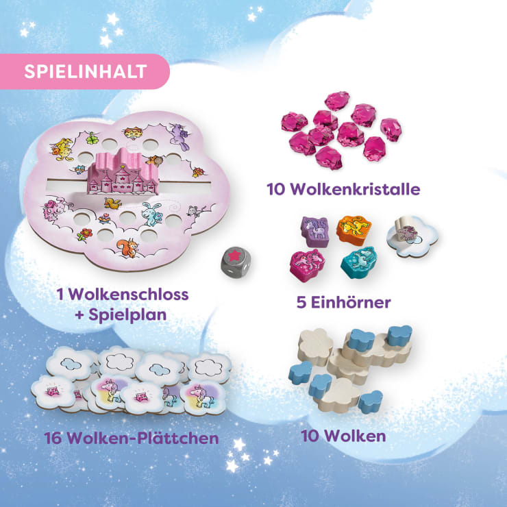 Einhorn Glitzerglück – Wolkenstapelei