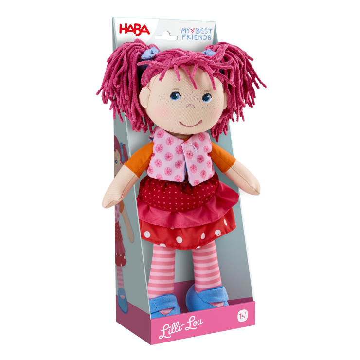Stoffpuppe Lilli-Lou, 30 cm