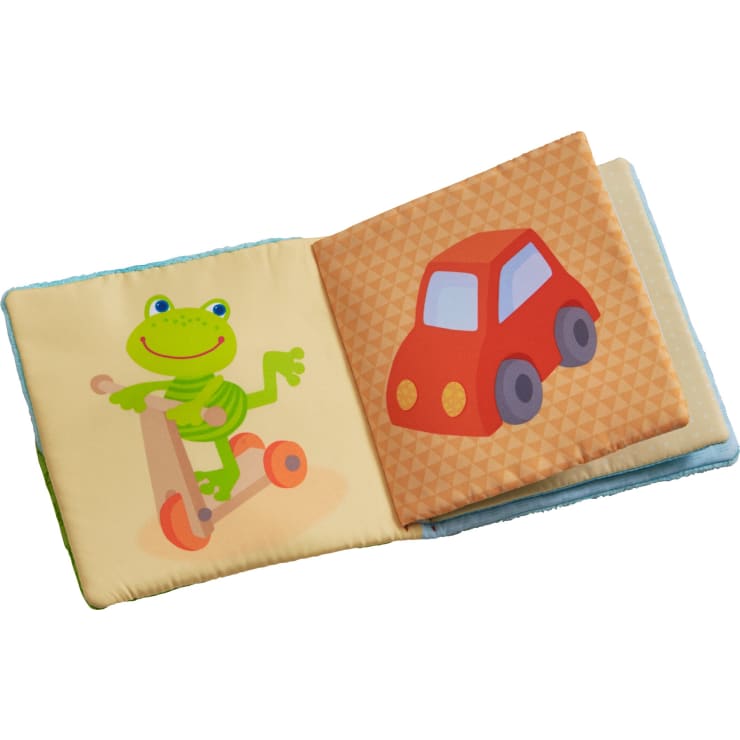 Fabric book Magic frog