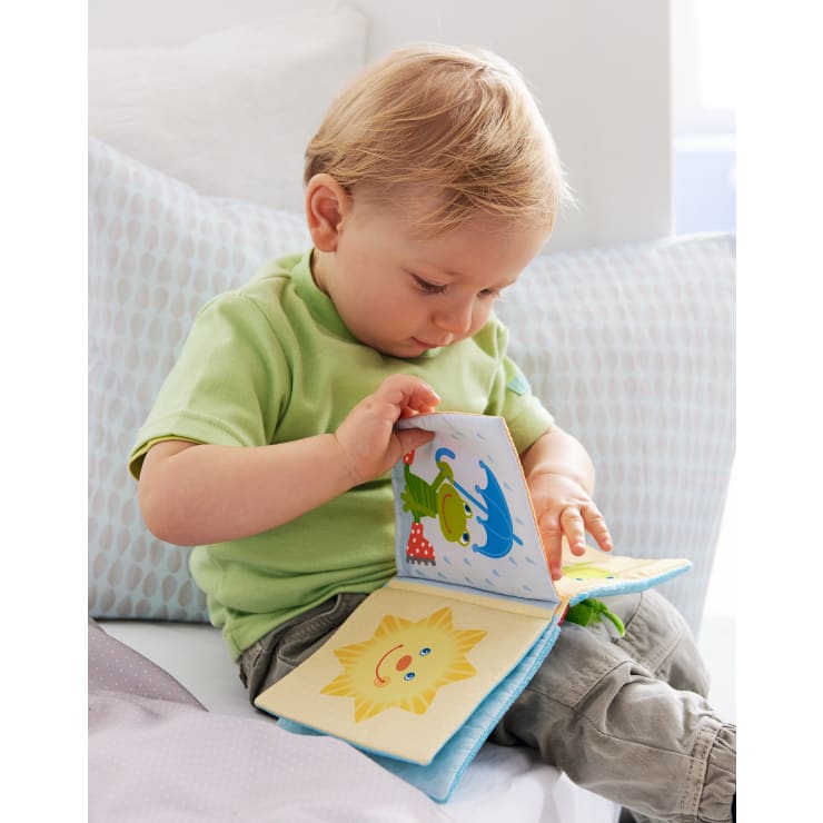 Fabric book Magic frog