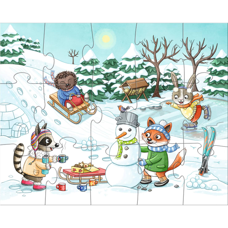 Puzzles Jahreszeiten