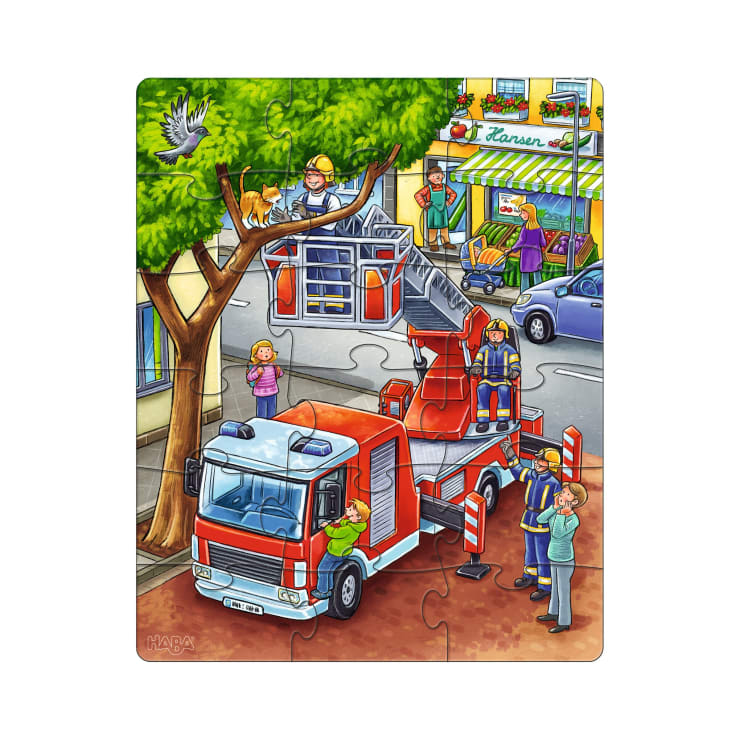 Puzzles Police, Fire Department & Friends