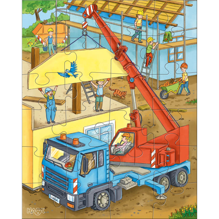Puzzles Auf der Baustelle