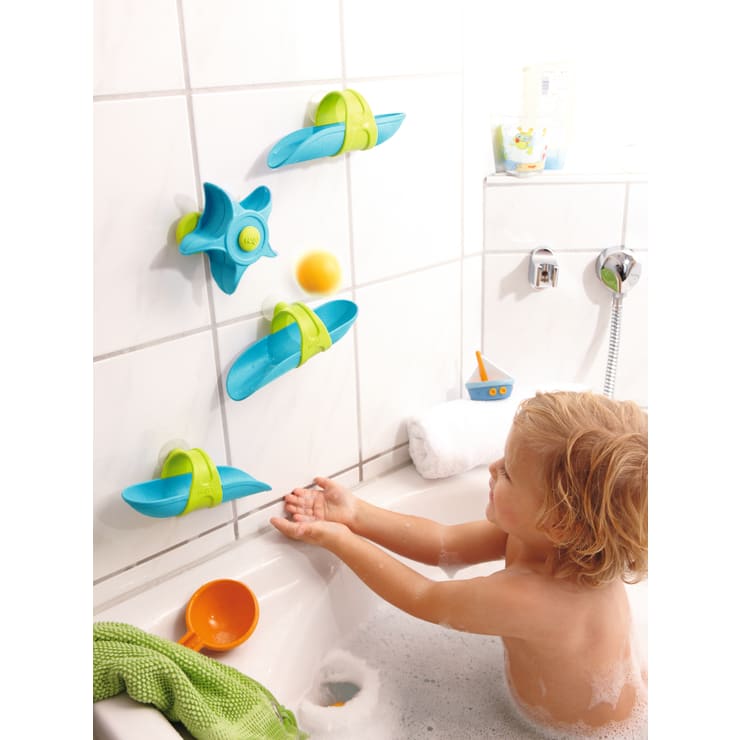 Kugelbahn Badewanne