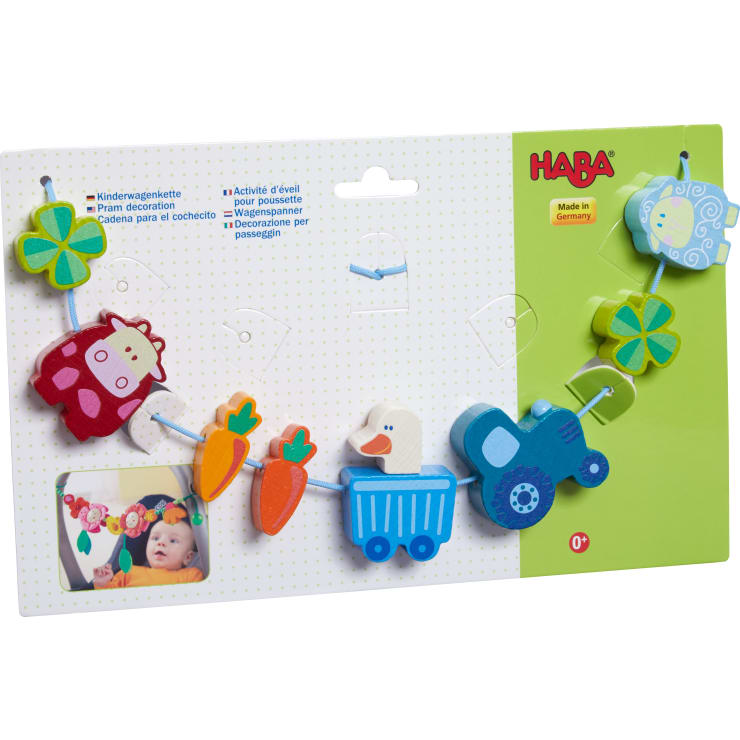 Kinderwagenkette Muh & Mäh