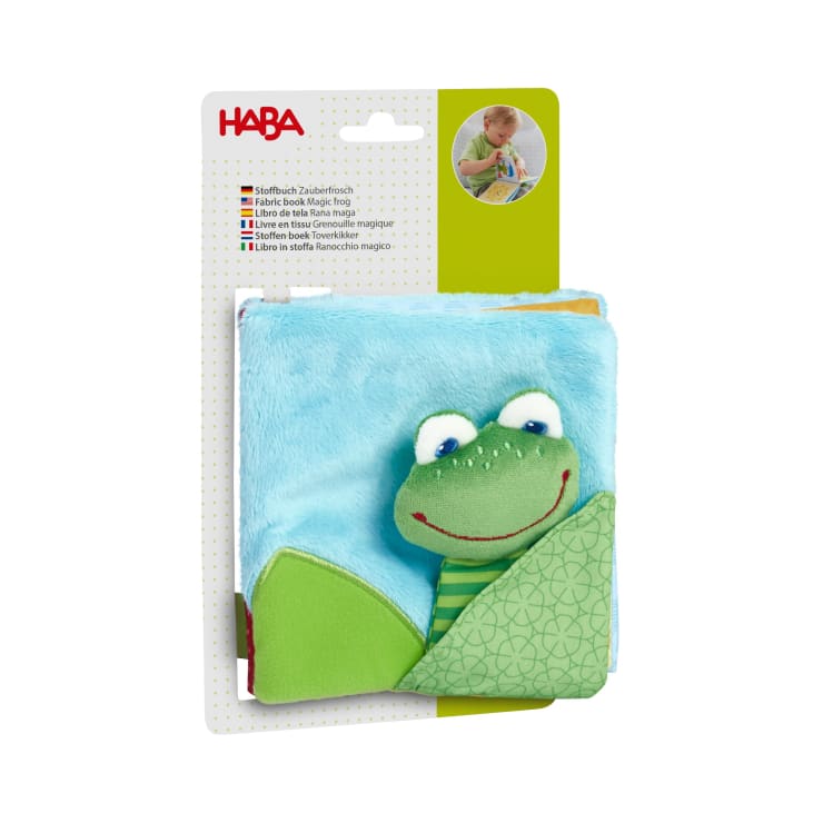 Fabric book Magic frog