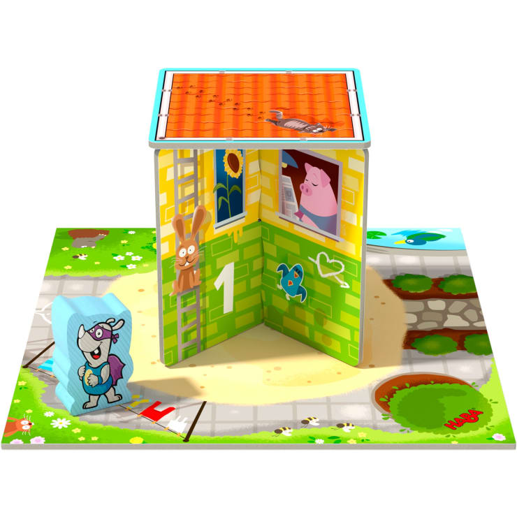 Meine ersten Spiele – Rhino Hero Junior