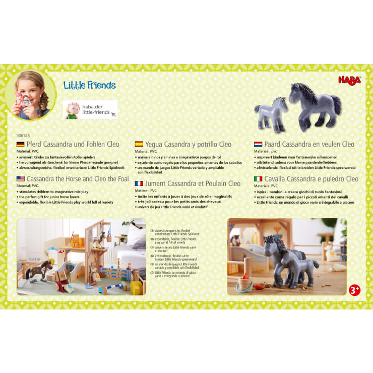 Little Friends – Pferd Cassandra und Fohlen Cleo