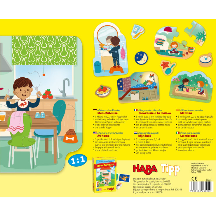 Meine ersten Puzzles – Mein Zuhause