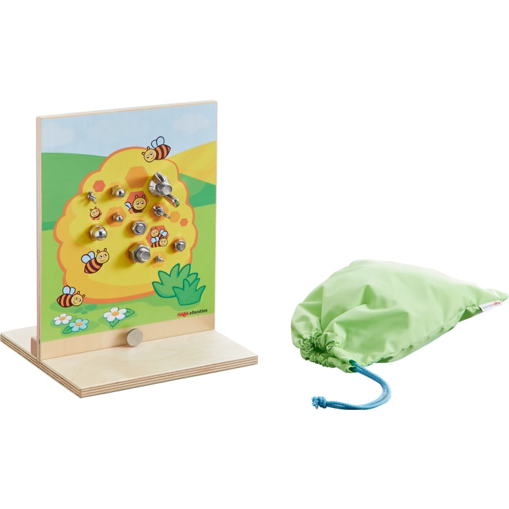 Bees" Motor Skills Screw Board