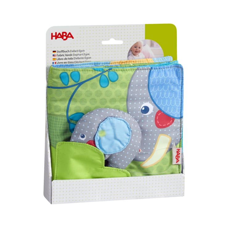 Fabric Book Elephant Egon