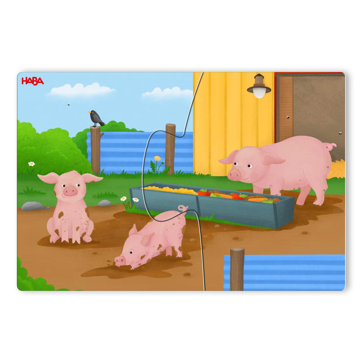 10 Puzzles - Auf dem Bauernhof