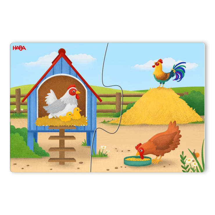 10 Puzzles - Auf dem Bauernhof