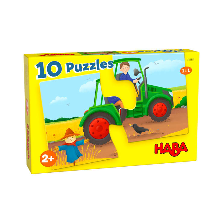 10 Puzzles - Auf dem Bauernhof
