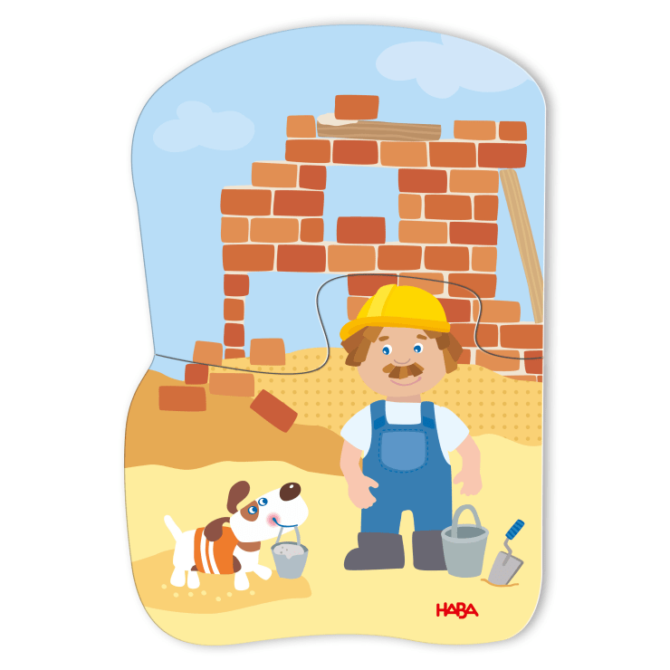 6 erste Puzzles – Baustelle