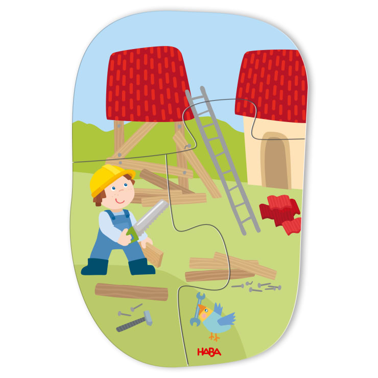 6 erste Puzzles – Baustelle