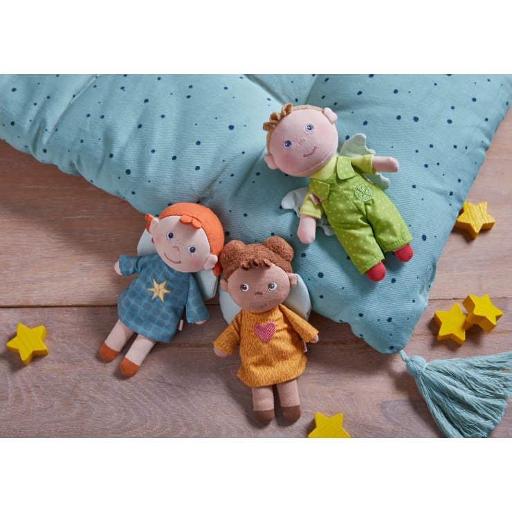 Minipuppe Schutzengel Lunis, 17 cm