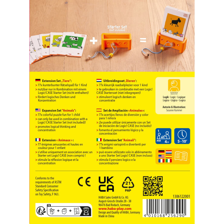 Logic! CASE Extension Set, 4+ – Tiere
