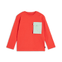 Sweatshirt Applikation, 104/110, melone