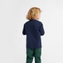 Langarmshirt Jungen, 116/122, marine