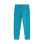 Leggins Allover P, 104/110, dunkeltürkis