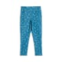 Leggings 7/8 Mädchen, 116/122, petrol
