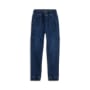 Sweatdenim Cargo J, 128, dark blue denim