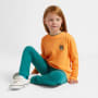 Sweatshirt Kinder, 104/110, hellmango