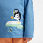 Sweatshirt Applika, 104/110, heidelbeere
