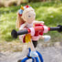 Siège vélo pour poupée Pré fleuri, 6SPA