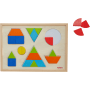 Formenlegespiel, magnetisch