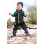 Softshell-Latzhose mi, 92/98, dunkelgrau