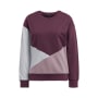 Sweatshirt Colourblock, 34, burgund