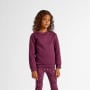 Sweatshirt Basic, 104/110, burgund