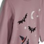 Langarmshirt Hallowe, 80/86, fliedergrau